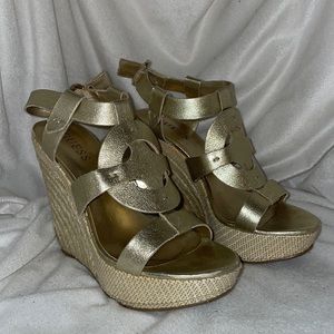 Guess Gwdailona Gold Wedge